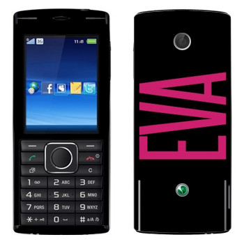   «Eva»   Sony Ericsson J108 Cedar