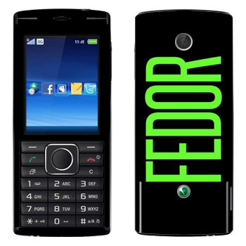   «Fedor»   Sony Ericsson J108 Cedar