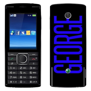   «George»   Sony Ericsson J108 Cedar