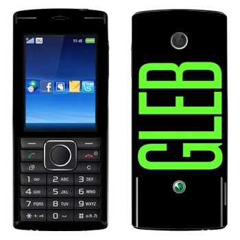   «Gleb»   Sony Ericsson J108 Cedar