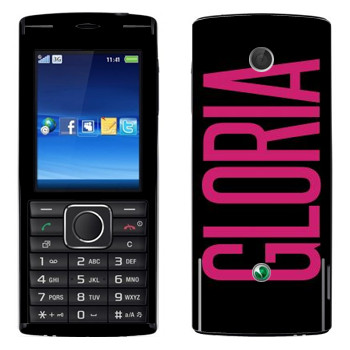   «Gloria»   Sony Ericsson J108 Cedar