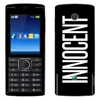   «Innocent»   Sony Ericsson J108 Cedar