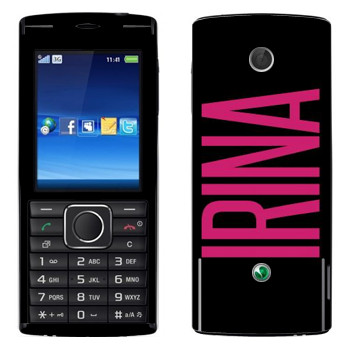   «Irina»   Sony Ericsson J108 Cedar
