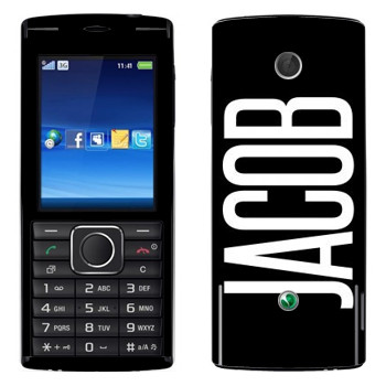   «Jacob»   Sony Ericsson J108 Cedar