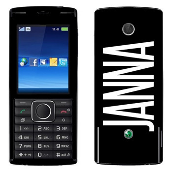   «Janna»   Sony Ericsson J108 Cedar