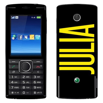   «Julia»   Sony Ericsson J108 Cedar