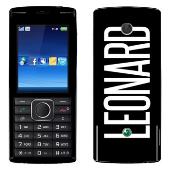   «Leonard»   Sony Ericsson J108 Cedar