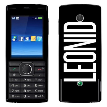   «Leonid»   Sony Ericsson J108 Cedar