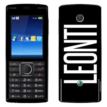   «Leonti»   Sony Ericsson J108 Cedar