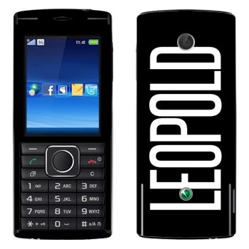   «Leopold»   Sony Ericsson J108 Cedar