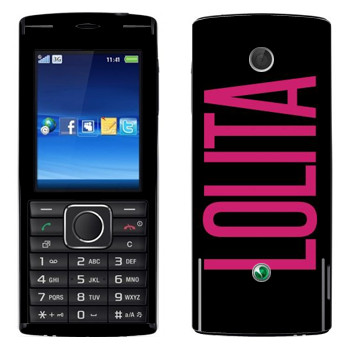   «Lolita»   Sony Ericsson J108 Cedar