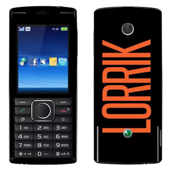   «Lorrik»   Sony Ericsson J108 Cedar