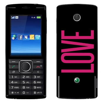   «Love»   Sony Ericsson J108 Cedar