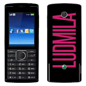   «Ludmila»   Sony Ericsson J108 Cedar