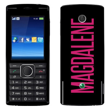   «Magdalene»   Sony Ericsson J108 Cedar