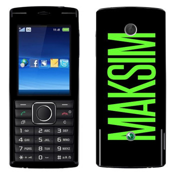   «Maksim»   Sony Ericsson J108 Cedar