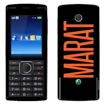   «Marat»   Sony Ericsson J108 Cedar