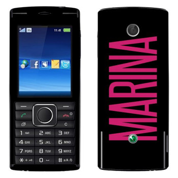   «Marina»   Sony Ericsson J108 Cedar