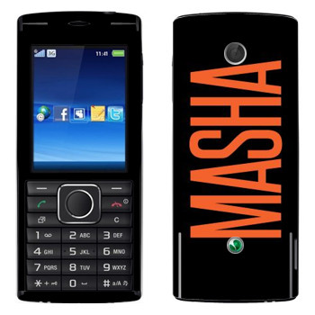   «Masha»   Sony Ericsson J108 Cedar