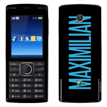   «Maximilian»   Sony Ericsson J108 Cedar