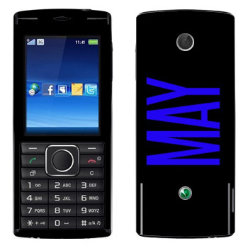  «May»   Sony Ericsson J108 Cedar
