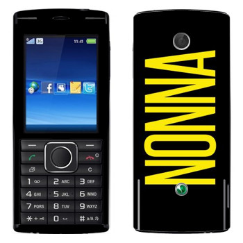   «Nonna»   Sony Ericsson J108 Cedar