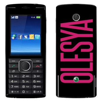   «Olesya»   Sony Ericsson J108 Cedar