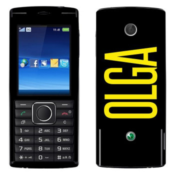   «Olga»   Sony Ericsson J108 Cedar