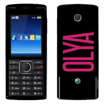   «Olya»   Sony Ericsson J108 Cedar