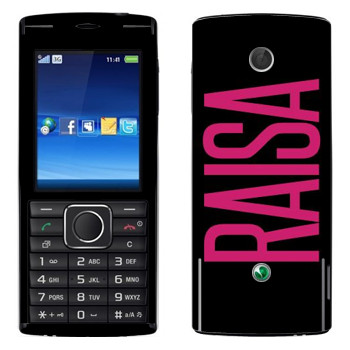   «Raisa»   Sony Ericsson J108 Cedar
