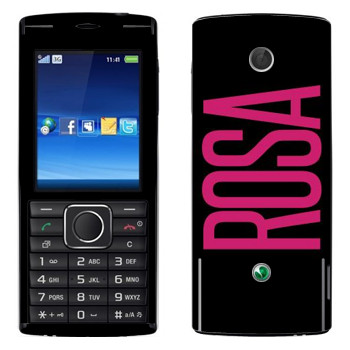   «Rosa»   Sony Ericsson J108 Cedar