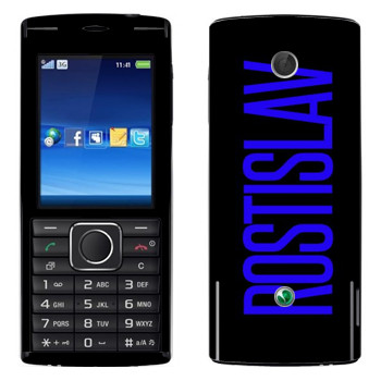   «Rostislav»   Sony Ericsson J108 Cedar