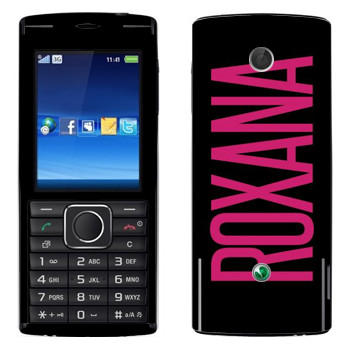   «Roxana»   Sony Ericsson J108 Cedar