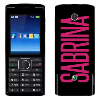   «Sabrina»   Sony Ericsson J108 Cedar