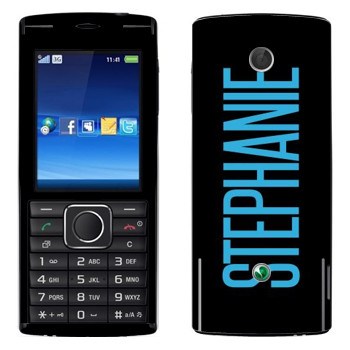   «Stephanie»   Sony Ericsson J108 Cedar