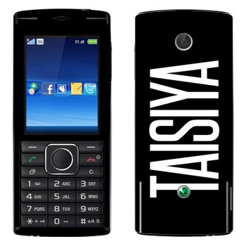   «Taisiya»   Sony Ericsson J108 Cedar