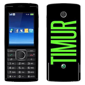   «Timur»   Sony Ericsson J108 Cedar