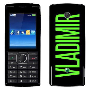   «Vladimir»   Sony Ericsson J108 Cedar