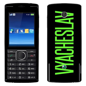   «Vyacheslav»   Sony Ericsson J108 Cedar