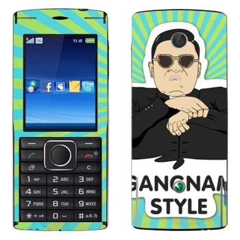   «Gangnam style - Psy»   Sony Ericsson J108 Cedar
