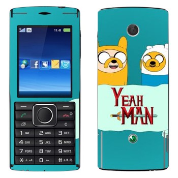   «   - Adventure Time»   Sony Ericsson J108 Cedar