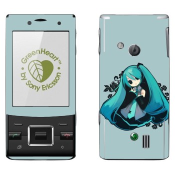   «Hatsune Miku - Vocaloid»   Sony Ericsson J20 Hazel