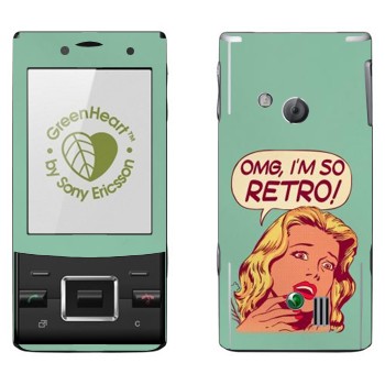   «OMG I'm So retro»   Sony Ericsson J20 Hazel
