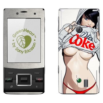   « Diet Coke»   Sony Ericsson J20 Hazel