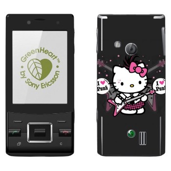  «Kitty - I love punk»   Sony Ericsson J20 Hazel