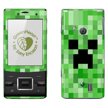   «Creeper face - Minecraft»   Sony Ericsson J20 Hazel