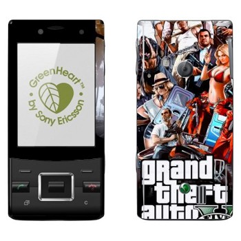   «Grand Theft Auto 5 - »   Sony Ericsson J20 Hazel
