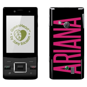   «Ariana»   Sony Ericsson J20 Hazel