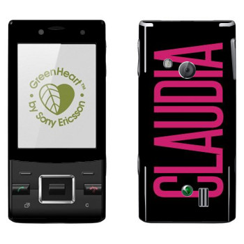   «Claudia»   Sony Ericsson J20 Hazel