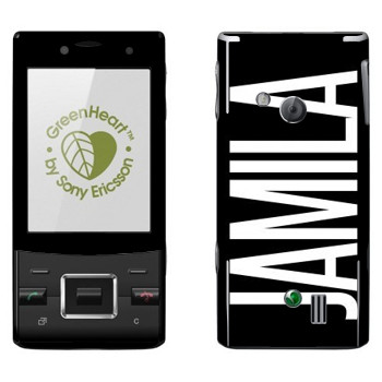   «Jamila»   Sony Ericsson J20 Hazel